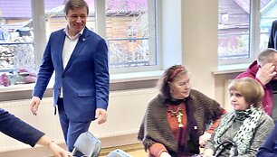 Ramūno Karbauskio susitikimas su gyventojais Žasliuose