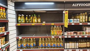 &bdquo;Rimi&ldquo; parduotuvės lentynos 