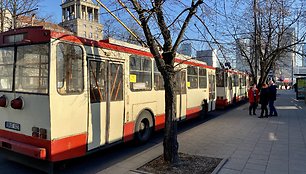 Vilniuje troleibusas sužalojo pėsčiąjį