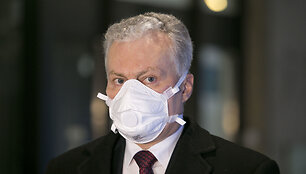 Gitanas Nausėda lankėsi ekstremaliųjų situacijų operacijų &scaron;tabe