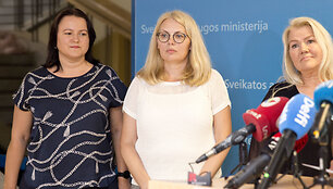 Loreta A&scaron;oklienė, Kristina Garuolienė, Biruta Zdanevičienė