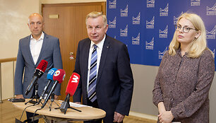 Spaudos konferencija dėl po liūties sutrikusių Registrų centro tvarkomų registrų ir informacinių sistemų veiklos