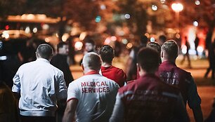 Baltarusijos fotografai dalinasi vaizdais i&scaron; protestų jų &scaron;alyje