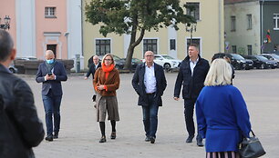 Visvaldas Matijo&scaron;aitis balsavo LR Seimo rinkimuose