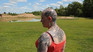 Irmos Kaselienės tatuiruotė