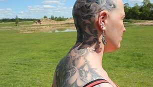 Irmos Kaselienės tatuiruotė