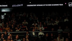 KTU bendruomenė Mokslo ir žinių dieną sutiko tarsi įspūdingame kino filme