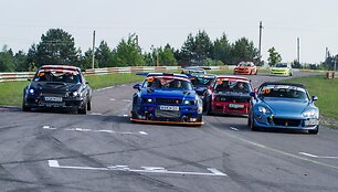 Antrojo &scaron;ių metų &bdquo;Autoplius Fast Lap&ldquo; lenktynių akimirka