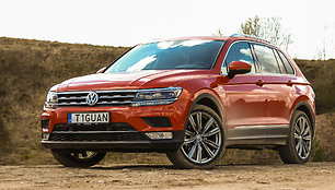 Šeimyninių automobilių bandymai - „Volkswagen Tiguan“, „Škoda Kodiaq“ ir „Seat Ateca“