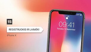Registruokis ir laimėk!