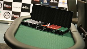 Labdaringo sportinio pokerio turnyro akimirkos