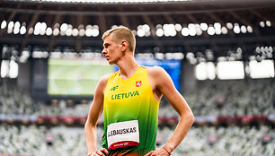 Adrijus Glebauskas Tokijo olimpinėse žaidynėse