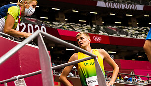 Adrijus Glebauskas Tokijo olimpinėse žaidynėse