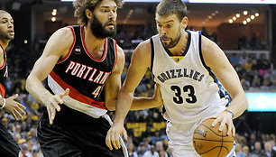 NBA: NBA: „Memphis Grizzlies“ – „Portland Trail Blazers“ (antros serijos rungtynės)“