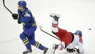 Pasaulio ledo ritulio čempionatas: Čekija - &Scaron;vedija