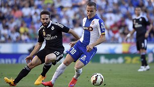 Primera: Barselonos &bdquo;Espanyol&ldquo; &ndash; Madrido &bdquo;Real&ldquo;