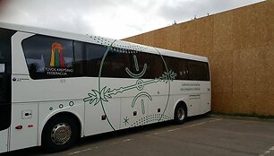 Lietuvos krep&scaron;inio rinktinės autobusas