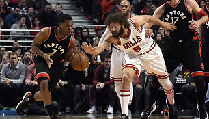 Kyle'as Lowry ir Robinas Lopezas