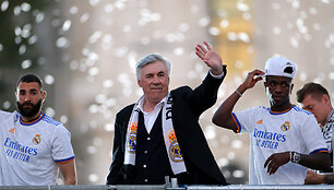 Carlo Ancelotti su &bdquo;Real&ldquo; tapo Ispanijos čempionu