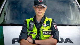 Ina Dambrauskaitė. Lietuvos policija. 