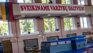 Vilniaus miesto sporto centro gimnastikos skyriaus bazė