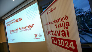 Lietuvos socialdemokratų partija surengė vie&scaron;us socialdemokratinės vizijos Lietuvai iki 2024 metų svarstymus