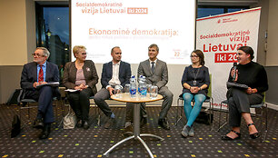 Lietuvos socialdemokratų partija surengė vie&scaron;us socialdemokratinės vizijos Lietuvai iki 2024 metų svarstymus