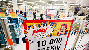 Prekybos centre &bdquo;Akropolis&ldquo; vyksta akcija &bdquo;Jamam&ldquo;