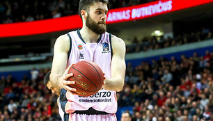 "Rytas" - "Valencia" rungtynių akimirka
