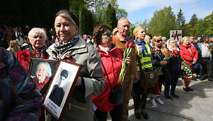 Gegužės 9-osios minėjimas Antakalnio kapinėse