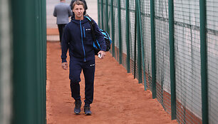 Tenisininkas Ričardas Berankis 