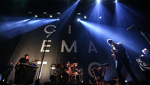 „The Cinematic Orchestra“ koncerto akimirka