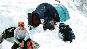 Mindaugas Leskauskas, Tian-Šanio kalnai, Pobedos viršūnė (2005 m.)