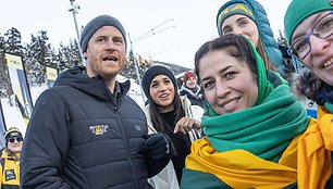 Jungtinės Karalystės princas Harry Kanadoje vyksiančiose žaidynėse „Invictus games“ susitinka su Lietuvos sužeistų karių delegacija 