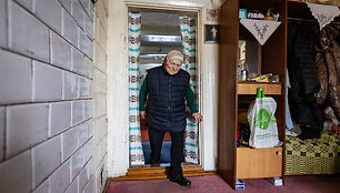 Aliutė i&scaron; Kabelių kaimo (Varėnos r.) ruo&scaron;iasi važiuoti į sekmadienio pamaldas
