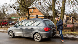 Beteisis vairuotojas  įkliuvo pats priėjęs prie policininko