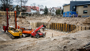 Daugiabučių statybos buvusio kultūros paveldo vietoje