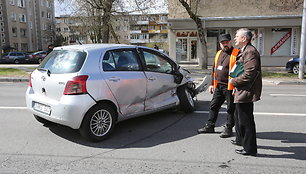 Avarija Antakalnio gatvėje