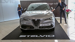 &bdquo;Alfa romeo&ldquo; naujo automobilio pristatymas