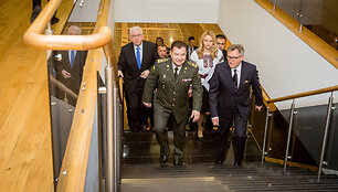 L. Linkevičiaus ir S.Poltorako susitikimas