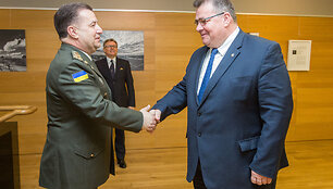 L. Linkevičiaus ir S.Poltorako susitikimas