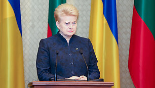 Dalios Grybauskaitės ir Petro Poro&scaron;enkos susitikimas Charkove