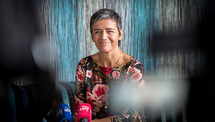 Eurokomisarė Margrethe Vestager