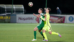 A lygos futbolo rungtynės: Vilniaus &bdquo;Žalgiris&ldquo; - &bdquo;Trakai&ldquo;