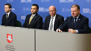Spaudos konferencija Continental sutarties pasira&scaron;ymo proga