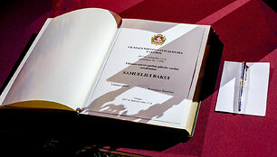 Vilniaus rotu&scaron;ėje Samueliui Bakui suteiktas miesto garbės piliečio vardas