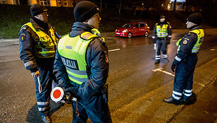 Kelių policijos reidas Vilniuje