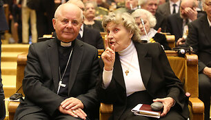 Sigitas Tamkevičius ir Nijolė Sadūnaitė
