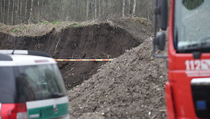 Eišiškių plente aptikta aviacinė bomba