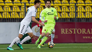 Futbolo rungtynės tarp "Žalgirio"  ir "Trakų".